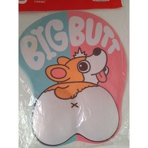 silicone anime mouse pad New Booty wrist rest Funny